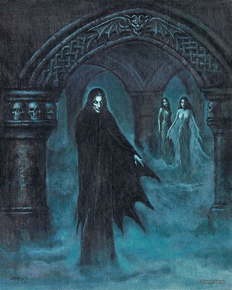 Vampires Gothic Artwork By Joseph Vargo Horror Artwork Gothic