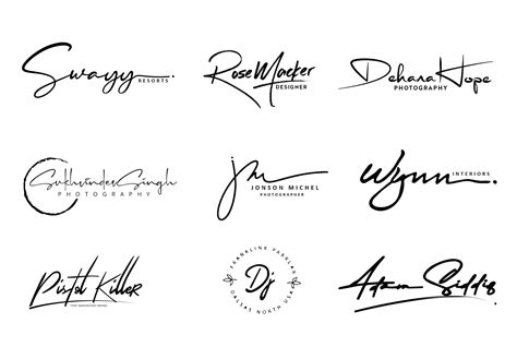 I will design signature handwritten logo for $5 - SEOClerks