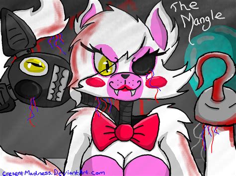 The Mangle Five Nights At Freddys By Cresentmadness On