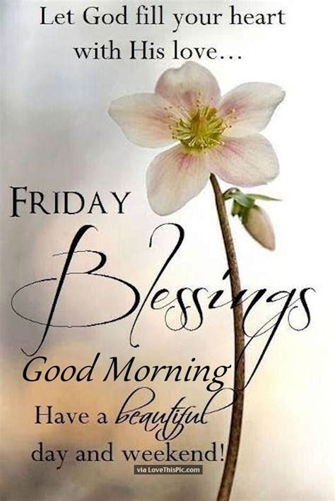 Friday Morning Blessings And Prayers Friday Blessings Images