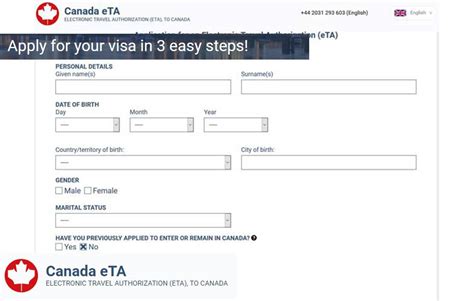 Canadian Visa Application Form Pdf