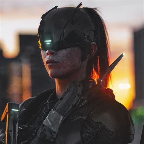 Heat Haze Abrar Khan Female Armor Sci Fi Concept Art Concept Art