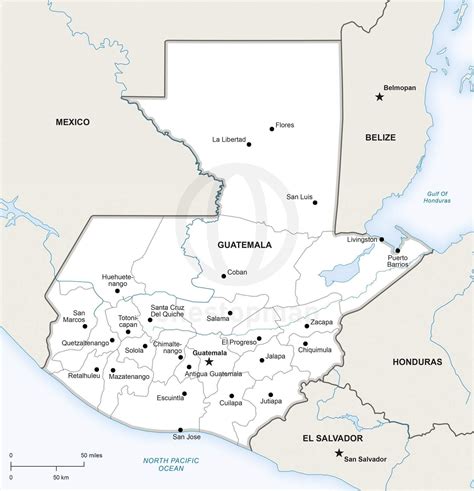 Map Guatemala Share Map