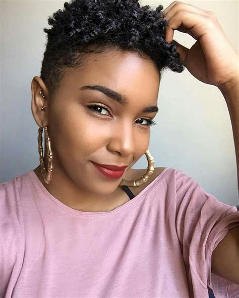 20 Short Shaved Natural Hairstyles Fashion Style