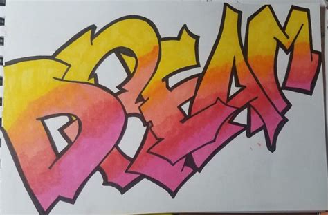 How To Draw Graffiti Style Letters For Beginners Art By Ro Graffiti