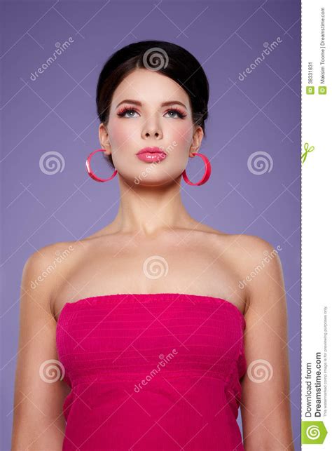 Pinup Beauty Stock Image Image Of Face Lady Portrait 38331831
