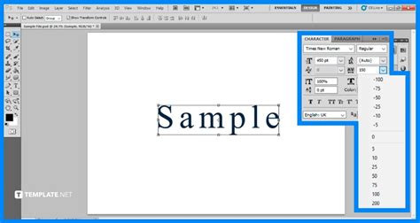 How To Adjust Text And Line Spacing In Adobe Psd