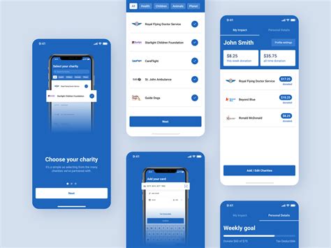 Charity Donation Mobile App By Appello Inc On Dribbble