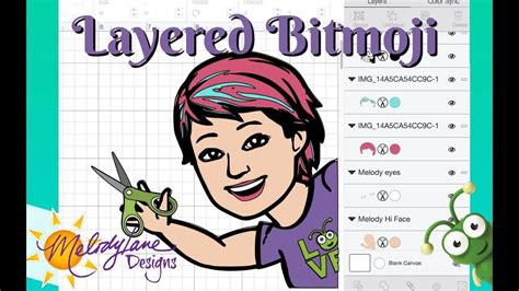 Download Bitmoji in Layers in Cricut Design Space - YouTube ...