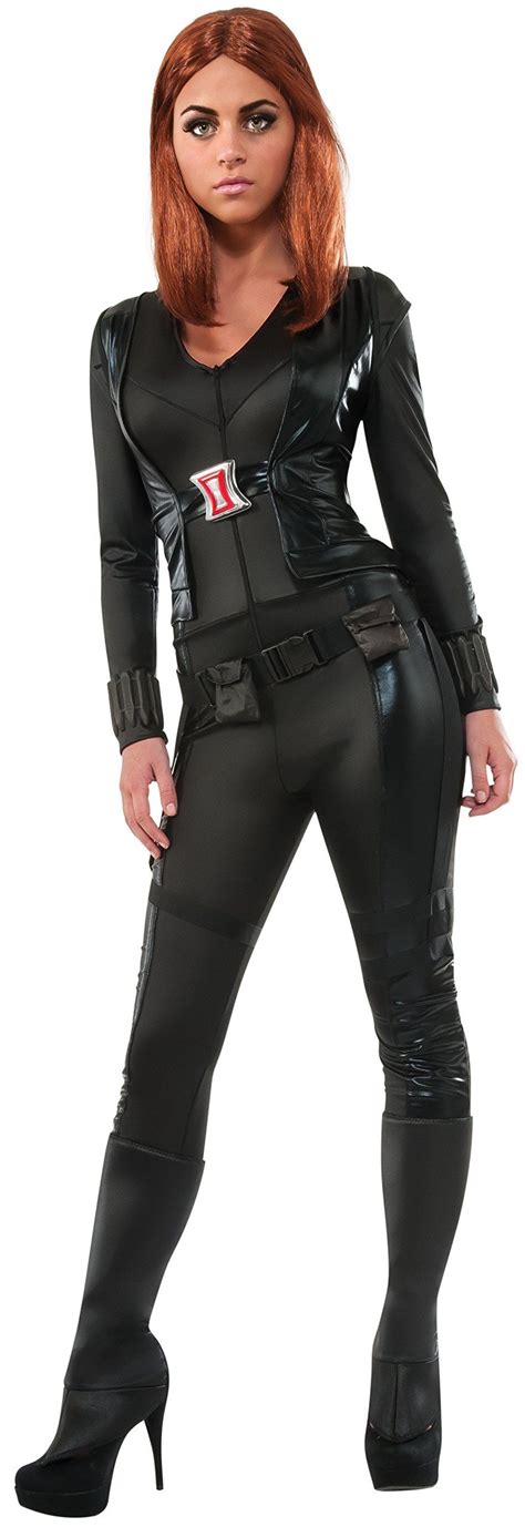 Secret Wishes Womens Marvel Universe Captain America The Winter Soldier Deluxe Black Widow