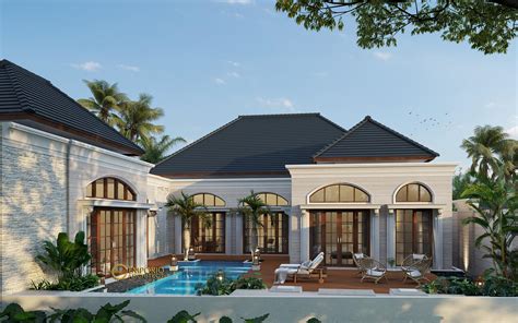 Desain rumah dengan model minimalis diperkirakan pada tahun 92 telah tumbuh, tetapi belum sepopuler sekarang. Desain Rumah Classic 1 Lantai Bapak Hendry di Riau