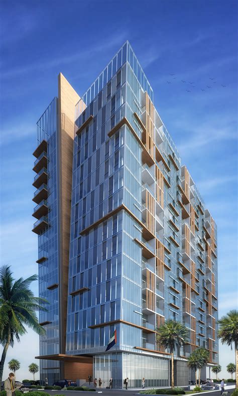 Mixed Use Building Dubai Uae Behance
