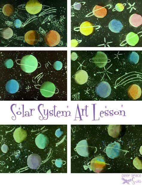 27 Art Lesson Ideas Outer Space Art Lessons Outer Space Space Crafts