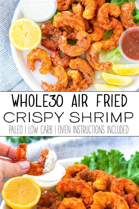 You should line the inside of the tray with aluminum foil to stop popped popcorn from escaping the basket. This popcorn shrimp recipe is Whole30, low carb and super ...