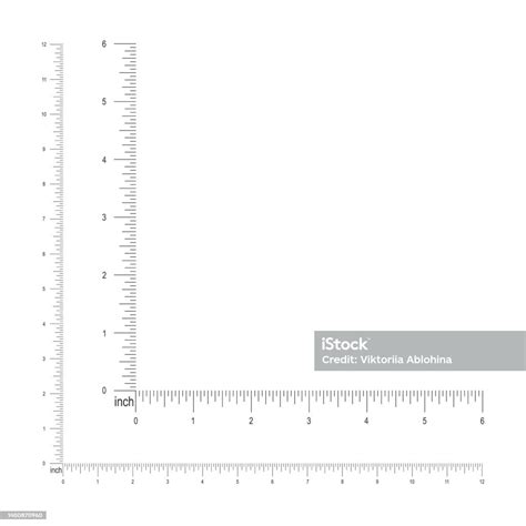 20 Cm Ecklinealvorlage Messwerkzeug Mit Vertikalen Und Horizontalen