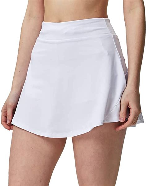 White Tennis Skirt Pleated Tennis Skirt Tennis Skirts Fitted Skirt