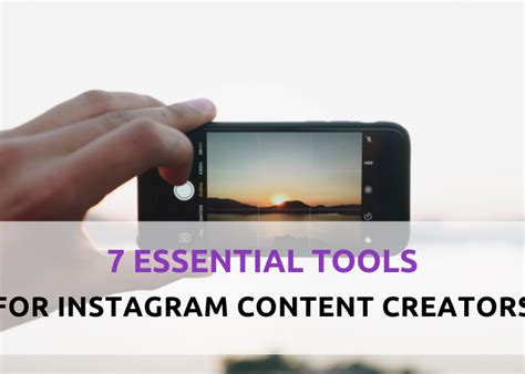 10 Essential Tools Every Instagram Content Creator Needs Seeromega Riset