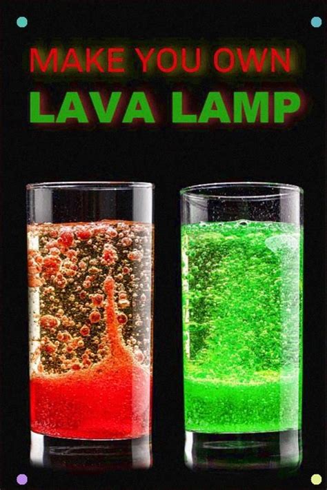 Experiment For Kids Make Your Own Lava Lamp Scienceexperimentskids