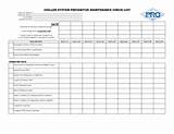 Hvac System Maintenance Checklist Pdf