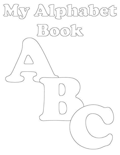 Preschool Alphabet Book Uppercase A From Abcs To Acts