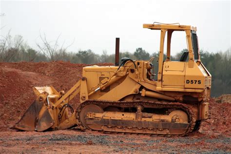 Bulldozer At Work Site Free Stock Photo Public Domain Pictures