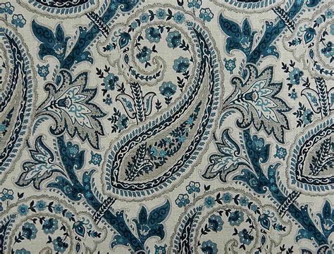 Waverly Williamsburg Plumtree Paisley Ink | 1502 Fabrics