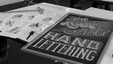 The Lost Art Of Hand Lettering On Behance