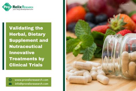Validating The Herbal Dietary Supplement And Nutraceutical Innovative