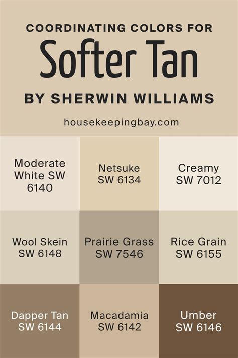 Softer Tan Sw Paint Color By Sherwin Williams Paint Color