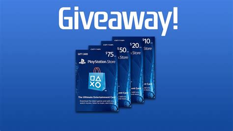 Charitable gift cards let that special someone choose a charity instead of, say, another sweater. (CLOSED) PlayStation Gift Card Giveaway! ($10) - YouTube