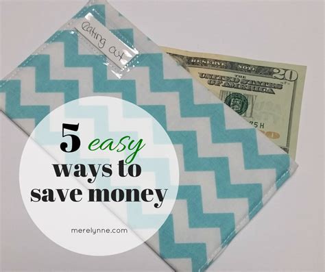 5 Easy Ways To Save Money Meredith Rines