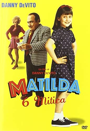 matilda 6 mitica uk mara wilson danny devito rhea perlman embeth davidtz pam