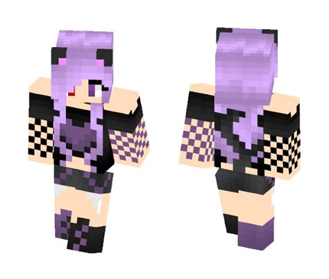 Download Kawaii Neko Girl ω Minecraft Skin For Free
