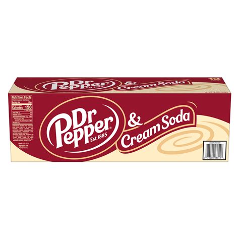 Dr Pepper And Cream Soda 12pk 12oz Can Delivered In As Fast As 15 Minutes
