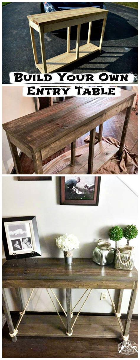Let us now check with the help of desc. 25 Best DIY Entryway Table Ideas with Tutorials - Page 3 ...
