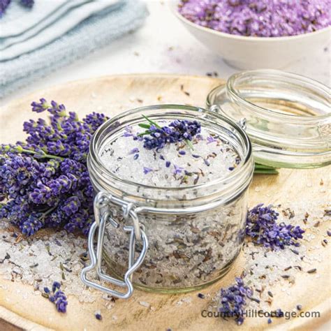 Homemade Lavender Bath Salts Recipe Free Printable Labels