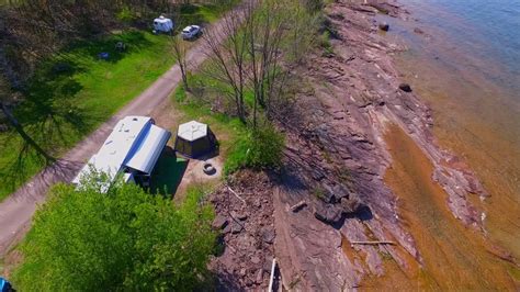 Porcupine Mountain Wilderness State Park Union Bay Campground Youtube