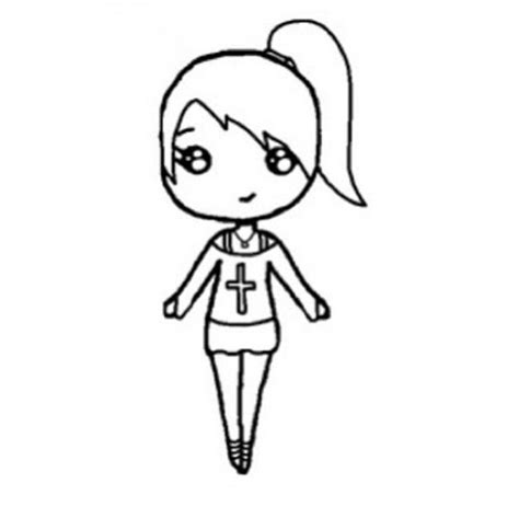 Chibi Girl Template