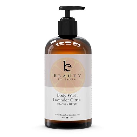 Lavender Citrus Body Wash Organic Body Wash Sensitive Skin All