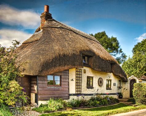 Medieval Thatched Roof Cottage