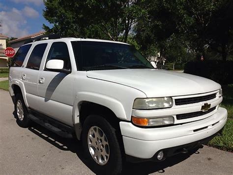 Find Used Chevrolet Tahoe Z71 4 Wheel Drive Leather Interior Sunroof