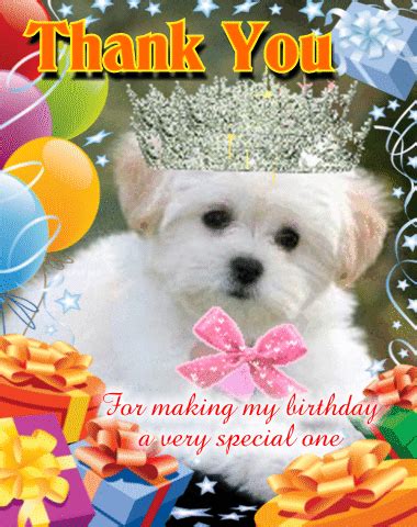 Check spelling or type a new query. A Cute Thank You Birthday Card. Free Birthday Thank You ...