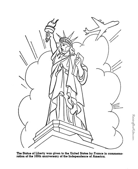 4 plain patriotic coloring pages ngbasic com. Statue of Liberty Coloring Pages - What does the Statue of ...