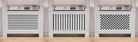 Find pantry cabinets at wayfair. ELEGANT Radiator Covers Medium Modern Vertical Slat White ...