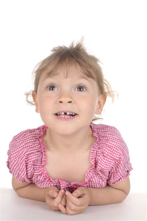 Cute Little Girl Smiling Stock Photo Image Of Happy 31922762