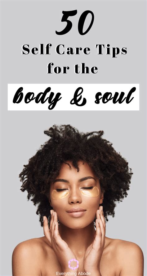 50 Self Care Tips For The Body And Soul Mentalhealth Burnoutselfcare Selfcare Caring For Mums