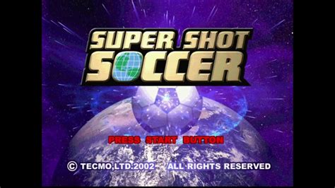 Super Shot Soccer Ps1psx Ps One Los Mejores Videojuegos De Futbol