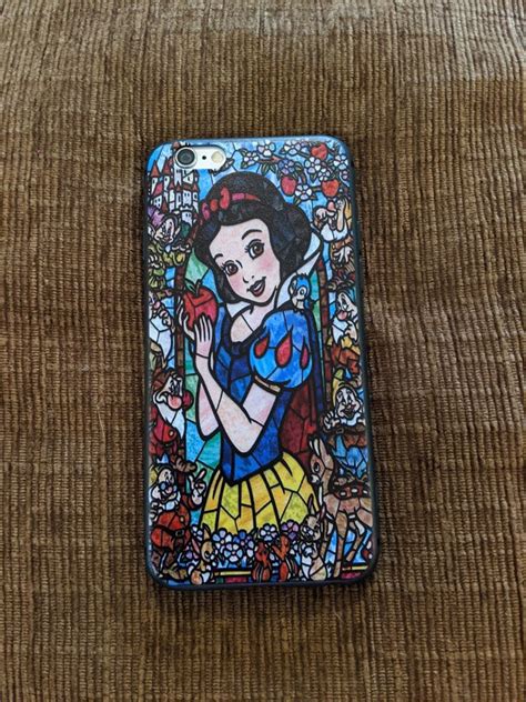 Disneys Snow White Stainglass Iphone Case Iphone 6 6s 7 Etsy