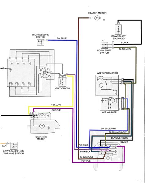69 Pontiac Firebird Ignition Wiring Diagram