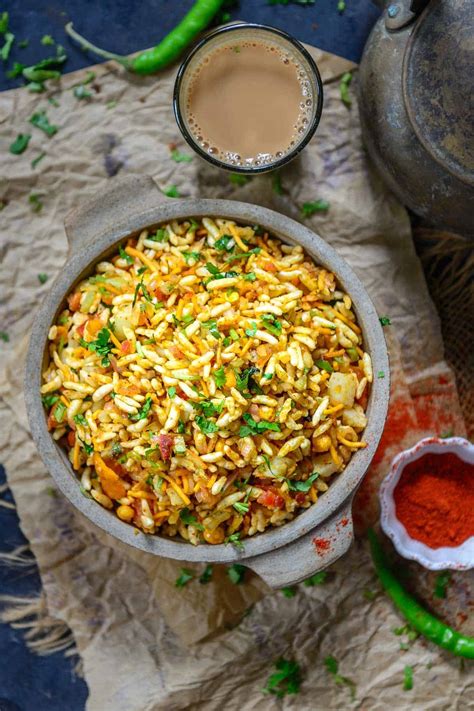 Jhal Muri Recipe Puffed Rice Snack Step By Step Video Whiskaffair